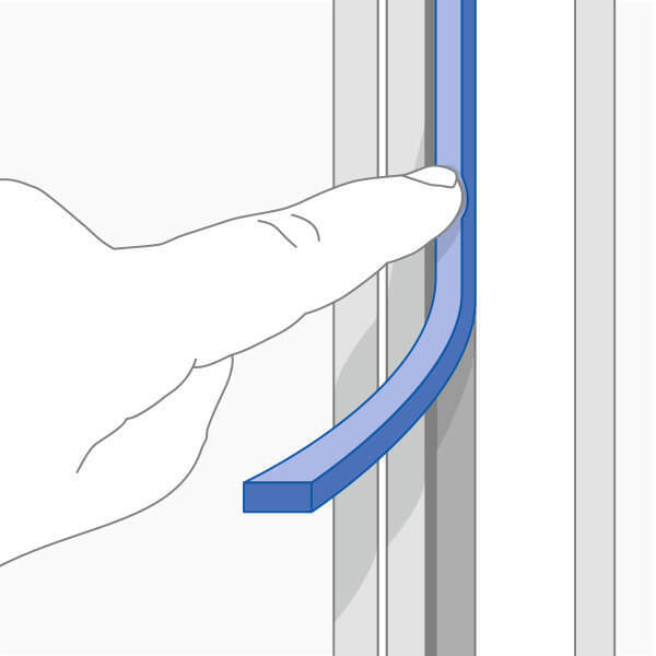 Window sealing tape