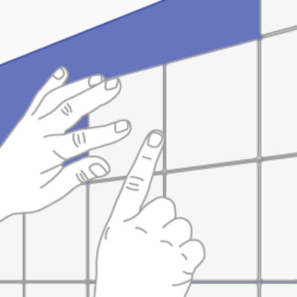 Tegelbevestiging, membranen